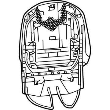 Dodge 7TD82TX7AC Seat Back Panel