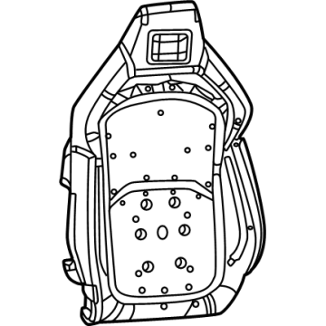 Dodge Charger Daytona Seat Cushion - 68571872AB