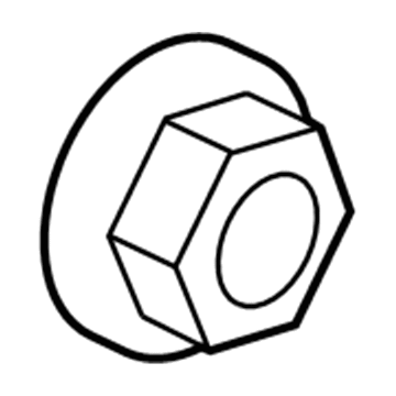 Dodge 6510416AA Bezel Nut