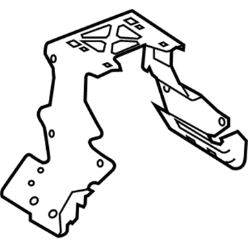 Jeep 68172202AB Console Base Bracket