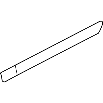 Jeep Door Moldings - 55079308AE