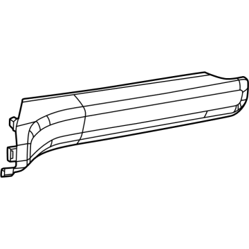 Mopar 5YN87TX7AD Bezel Instrument Panel Passenger Mid