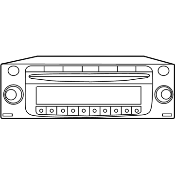 Chrysler 5114034AB Radio