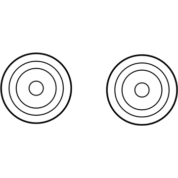 Jeep 68018072AA Idler Pulley