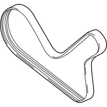 Dodge MN187016 Alternator Belt