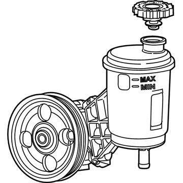 Ram 68225509AE Power Steering Pump