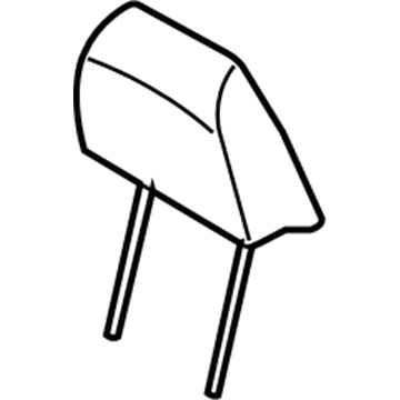 Dodge 1ER721J3AA Headrest