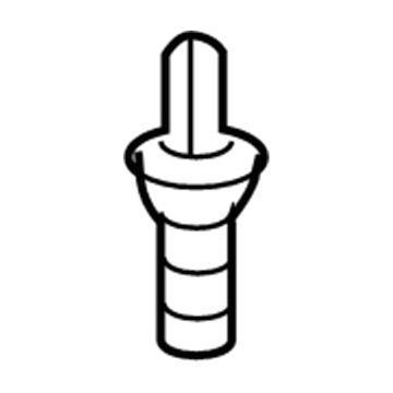 Dodge 5103730AA Bumper Cover Rivet