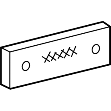 Dodge 5103684AA Reflector