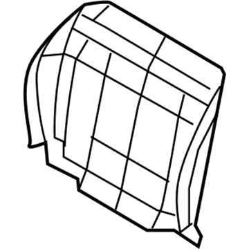 Dodge 1RW83XDVAA Seat Back Panel