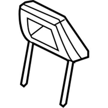 Dodge 1DQ21BD5AA Headrest