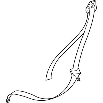 Dodge 5HQ301DVAB Retractor Assembly