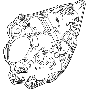 Mopar 68729252AA PANEL-CARRIER PLATE Mopar 68729252AA PANEL-CARRIER PLATE