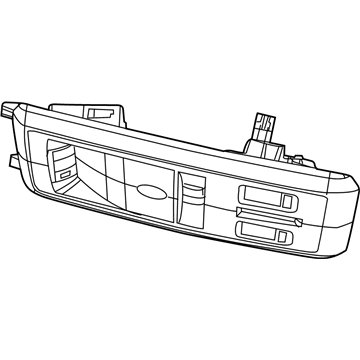 2012 Ram 2500 Dome Light - 1MH98BD1AB