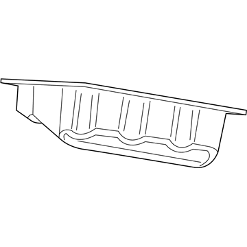 Chrysler 5078556AA Transmission Pan
