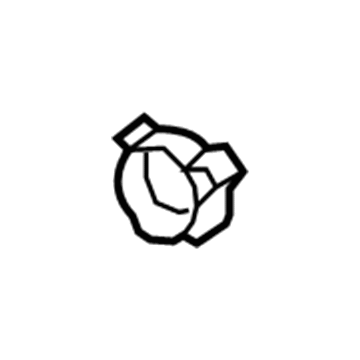 Jeep 6106371AA Reservoir Hose Clamp