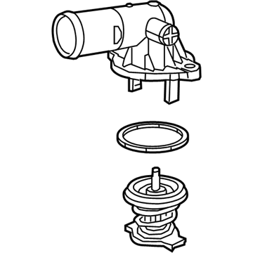 Ram Thermostat Housing - 68136754AA