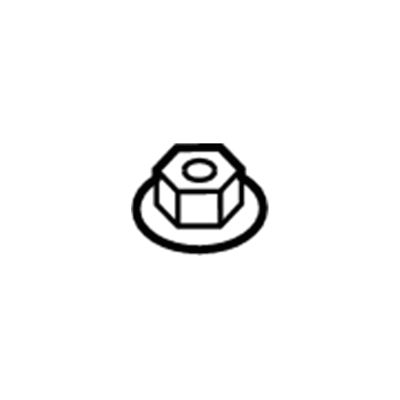 Jeep 68004878AA Reservoir Tank Nut