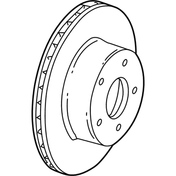 Jeep 52098672 Rotor