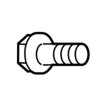 Chrysler 6509202AA Belt Weatherstrip Screw