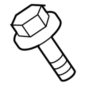 Dodge 6507656AA Steering Column Screw