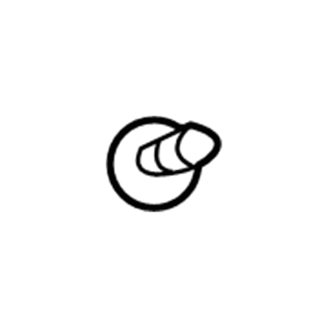 Dodge 5102963AA Fuel Cap Rivet