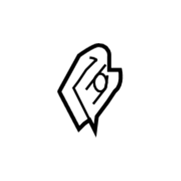 Dodge 68013488AA Filler Tube Nut