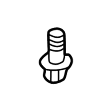 Jeep 6512780AA Transmission Mount Bolt