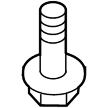 Jeep 6105103AA Step Pad Screw