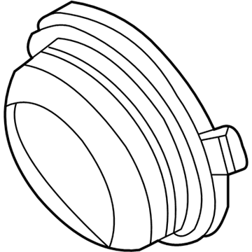 Jeep Wrangler JK Side Marker Light - 55078144AA