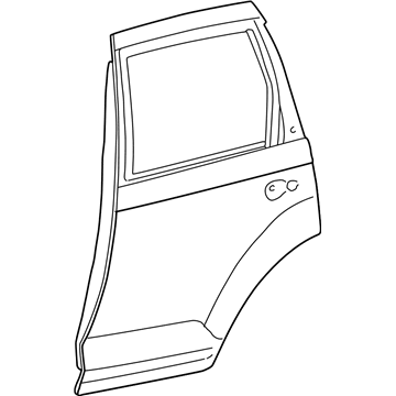 Chrysler 5015896AF Door Shell