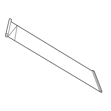 Chrysler 1SX57DX9AC Sunshade