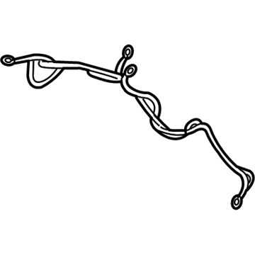 Jeep 56038680AA AM/FM CD Cass Strap