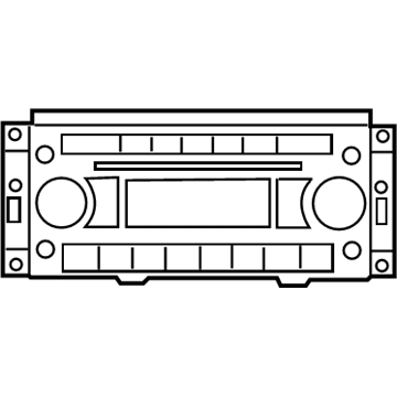 Jeep 82210906AB AM/FM CD Cass