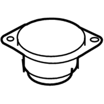 Jeep 5059062AB Instrument Panel Speaker