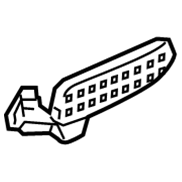 Dodge 1CR96ZJ3AA Handle, Inside