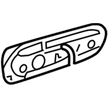 Dodge 55275684AB Handle, Outside