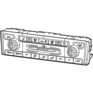 Jeep 68376524AC Heater Control