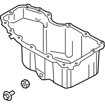 Jeep 68440656AA Oil Pan