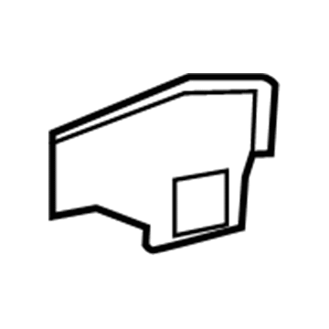 Jeep 68044792AA Reinforcement Plate