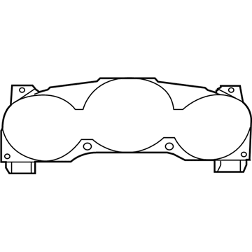 Dodge Avenger Instrument Cluster - 56046513AH
