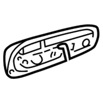 Dodge 55275684AB Handle, Outside