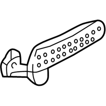 Dodge 55276126AB Handle, Inside