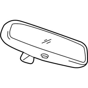 Jeep 55157463AA Mirror Inside