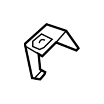 Dodge 53032607AB Resonator Side Bracket