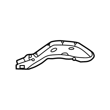 Jeep 68517412AB Plate-Reinforcement