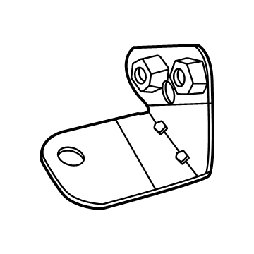 Ram 68259242AA Fender Mounting Bracket