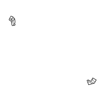 Ram 68271516AA Fog Lamp Bezel Bracket