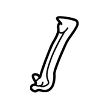 Mopar 55350985AD Front Belt Assembly Adjuster, Driver Side