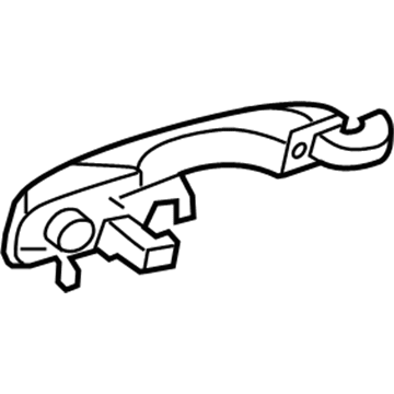Chrysler 5065800AH Handle, Outside